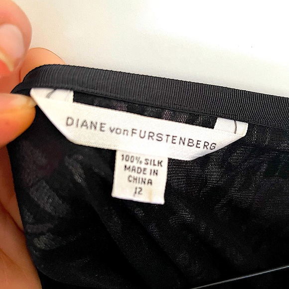 Diane von Furstenburg Silk Ruffled Skirt - Picture 7 of 7